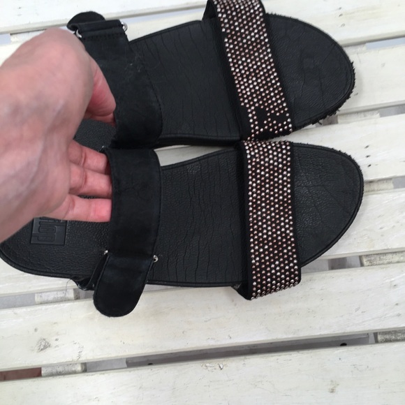 2 Pairs of FIT Flops Navy Black Exercise Sandals 8 - Picture 8 of 12